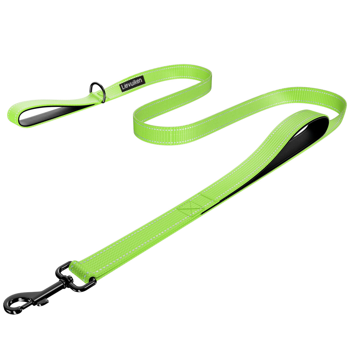 Dog Leash 4ft Long,Double Handle Dog Leash for Control Training