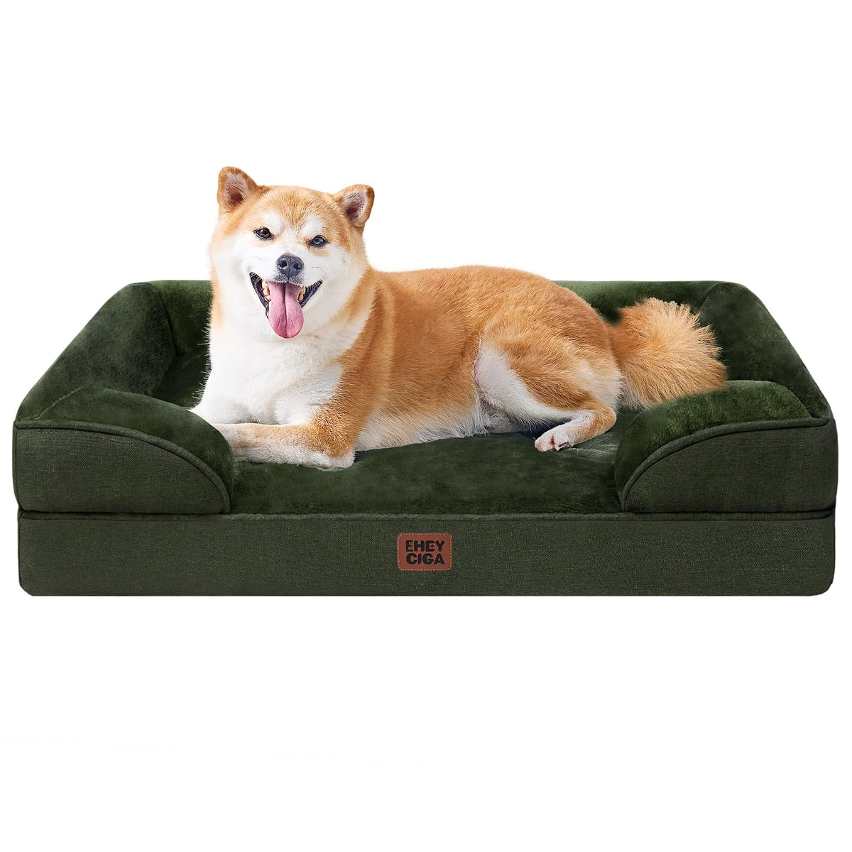EHEYCIGA Orthopedic Extra Large Dog Bed, Waterproof Washable XL Pet Bed 44"