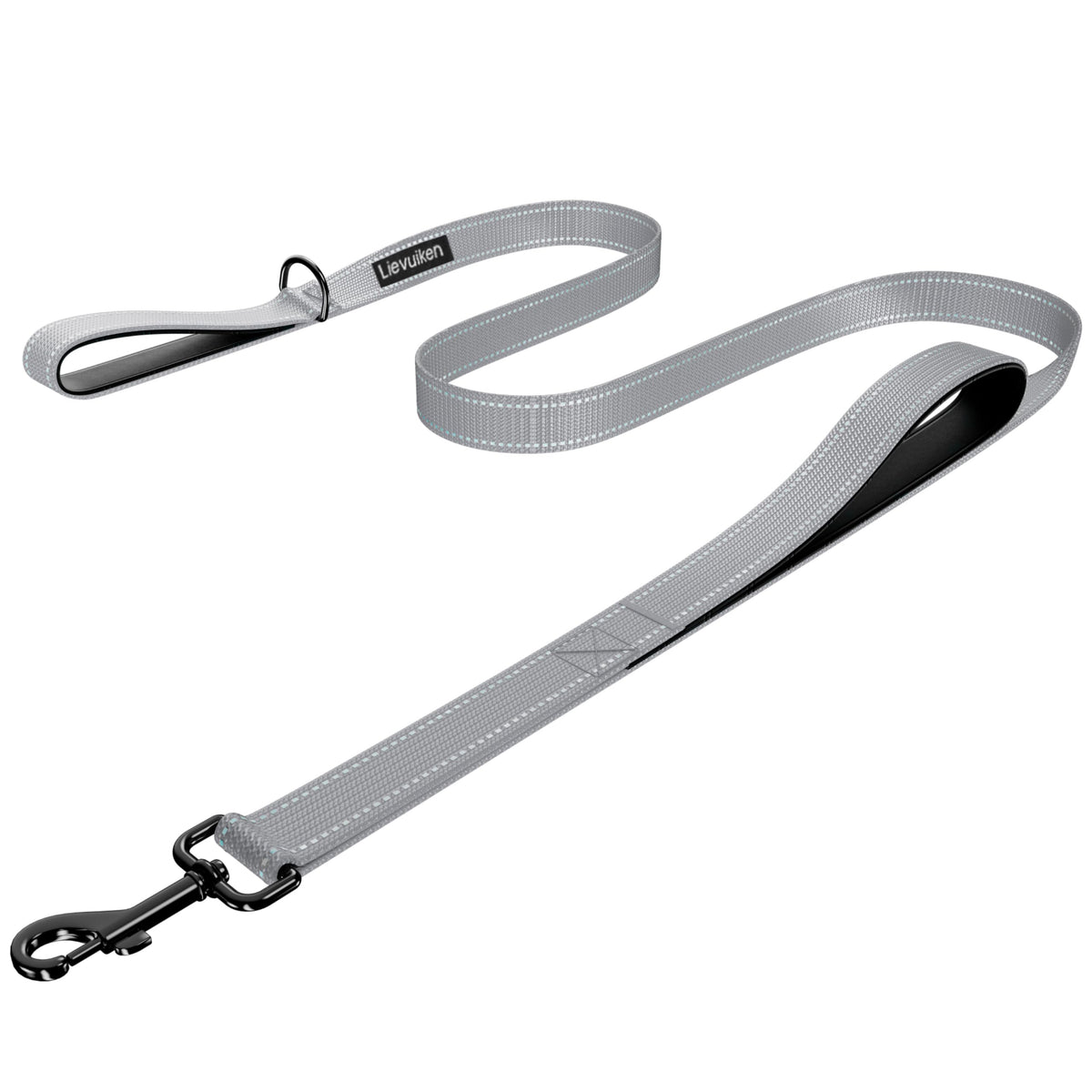 Dog Leash 4ft Long,Double Handle Dog Leash for Control Training