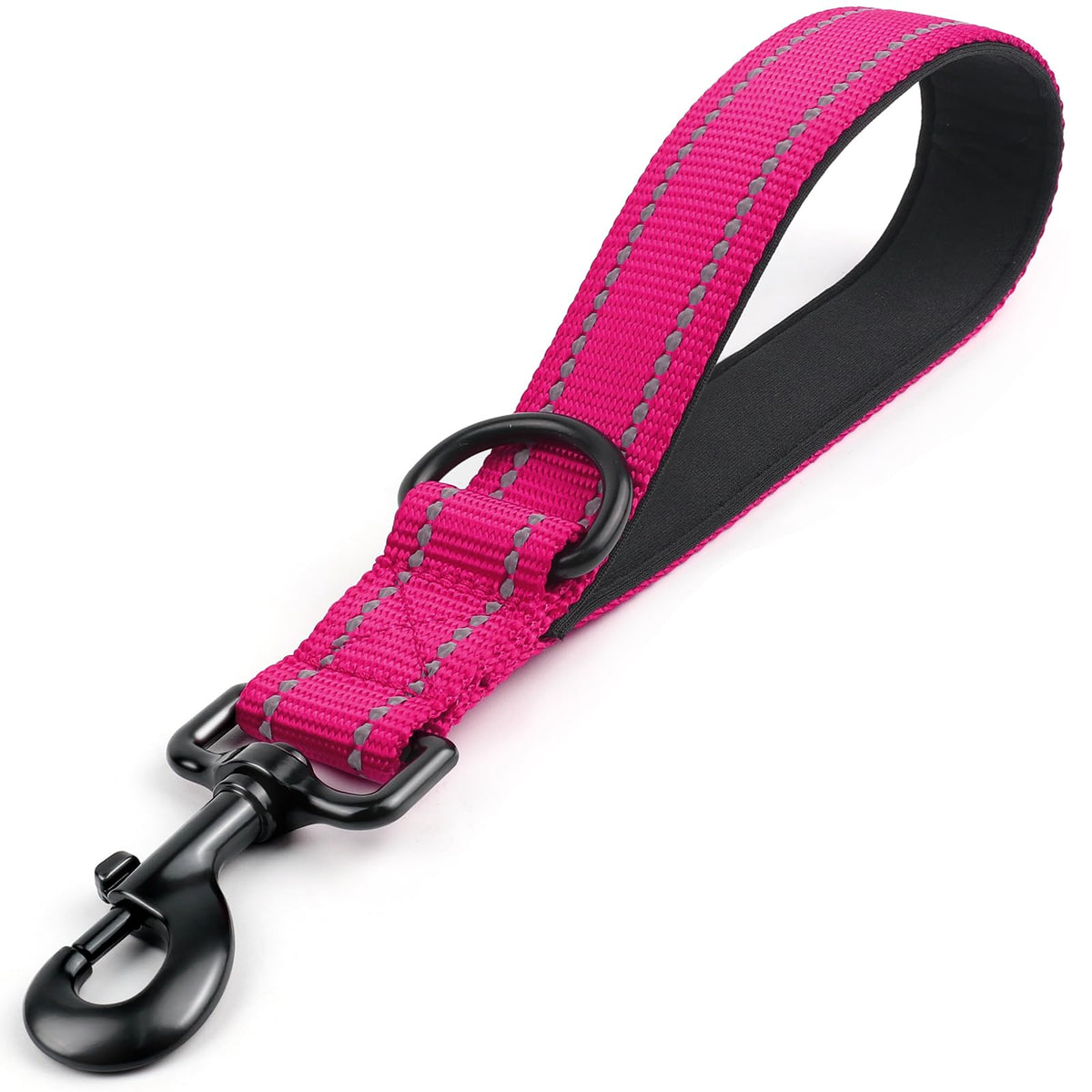 Joytale Short Dog Leash for Close Control & Training, 18", Black
