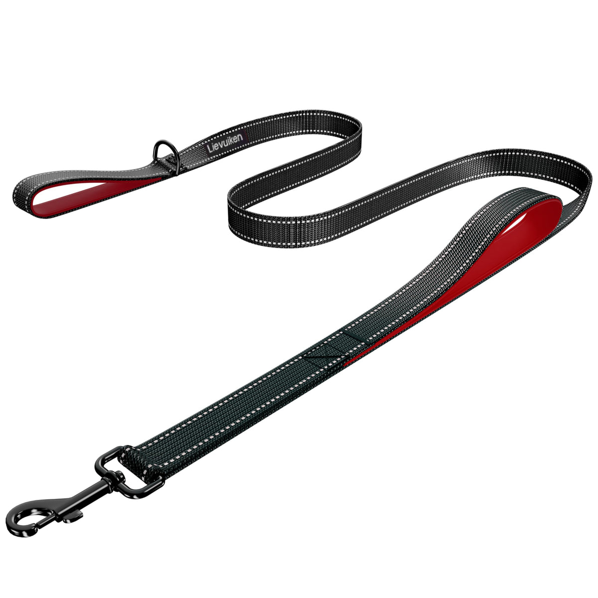 Dog Leash 4ft Long,Double Handle Dog Leash for Control Training