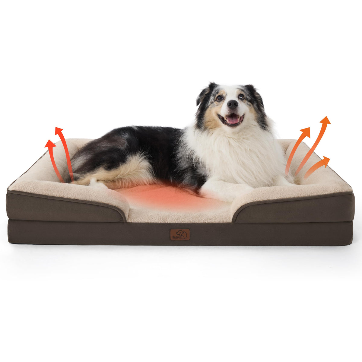 Bedsure Orthopedic Dog Beds for Medium Dogs Washable Original Design