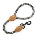 Mile High Life Dog Leash with Genuine Leather-Wrapped Ends, 4/5/6FT