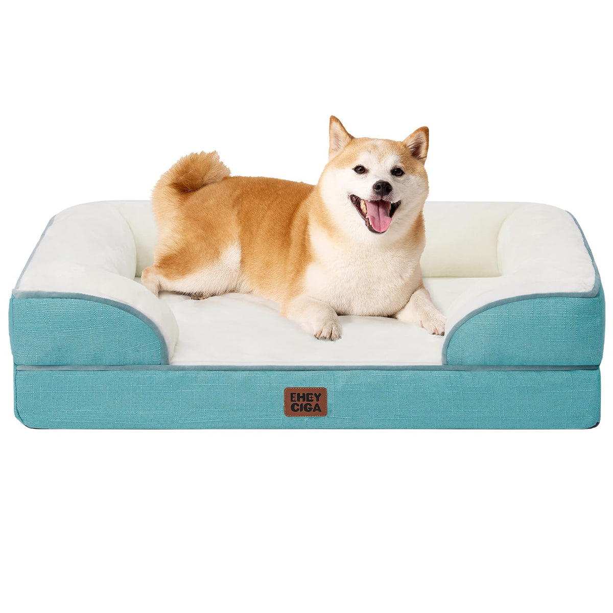 EHEYCIGA Orthopedic Extra Large Dog Bed, Waterproof Washable XL Pet Bed 44"