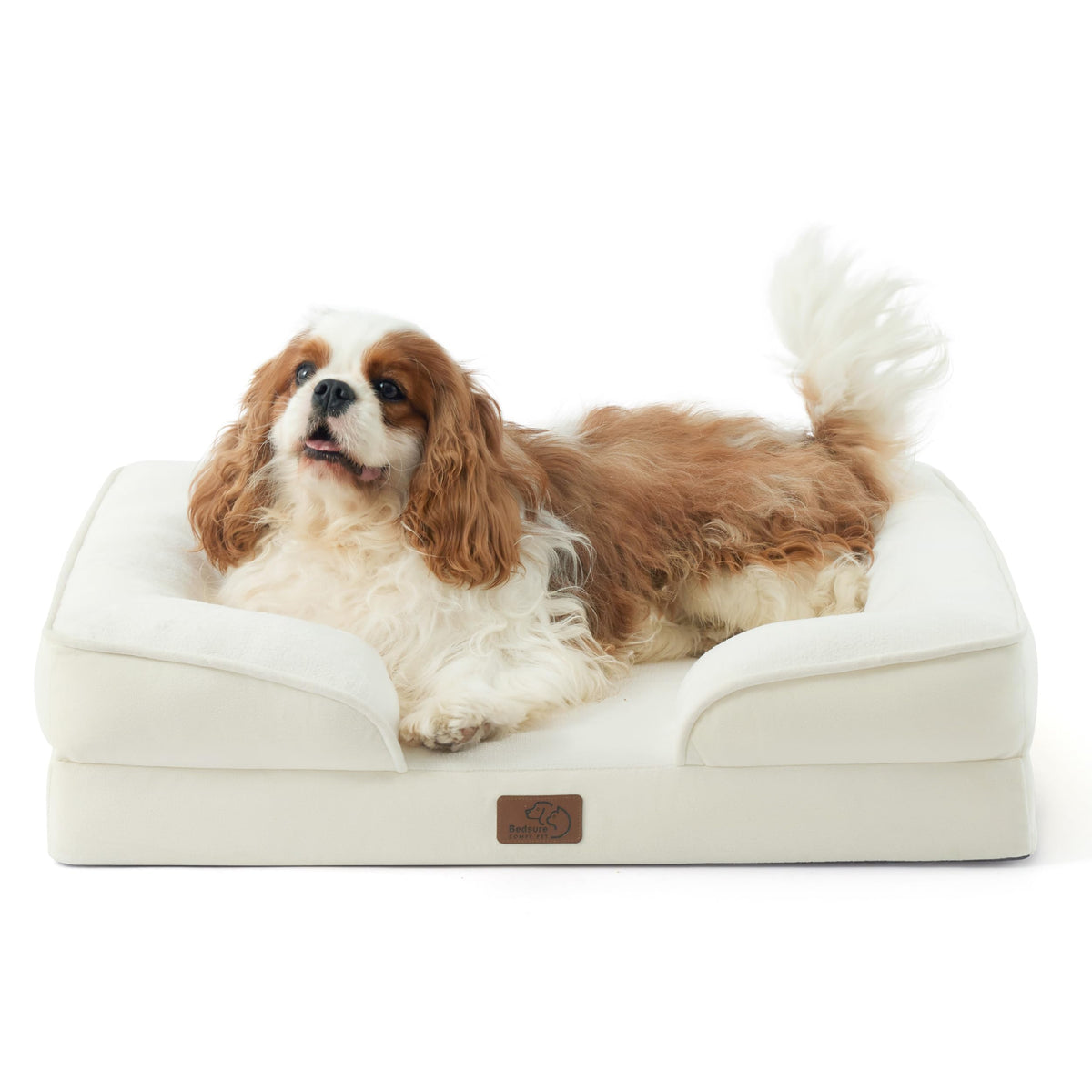 Bedsure Orthopedic Dog Bed Medium Washable Original Design, 28" Grey