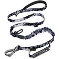 Hotsky Tactical Bungee Shock Absorbing No Pull Dog Leash,Purple Camo,4-6FT