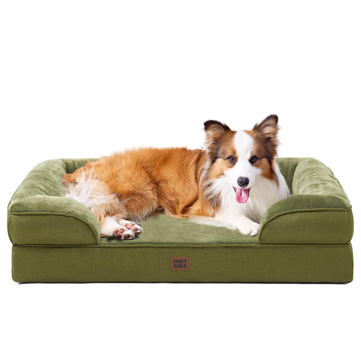 EHEYCIGA Orthopedic Extra Large Dog Bed, Waterproof Washable XL Pet Bed 44"