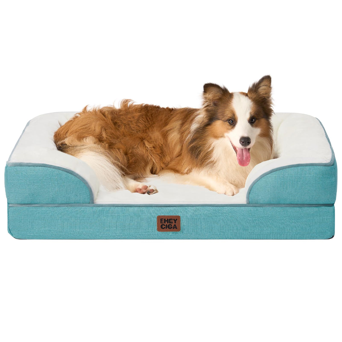 EHEYCIGA Orthopedic Extra Large Dog Bed, Waterproof Washable XL Pet Bed 44"