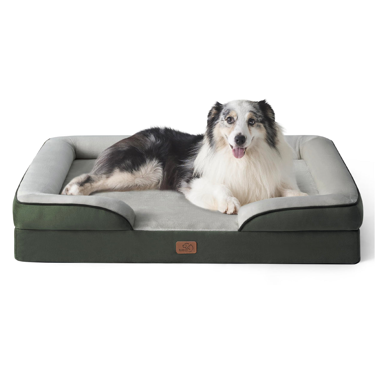 Bedsure Orthopedic Dog Bed Medium Washable Original Design, 28" Grey
