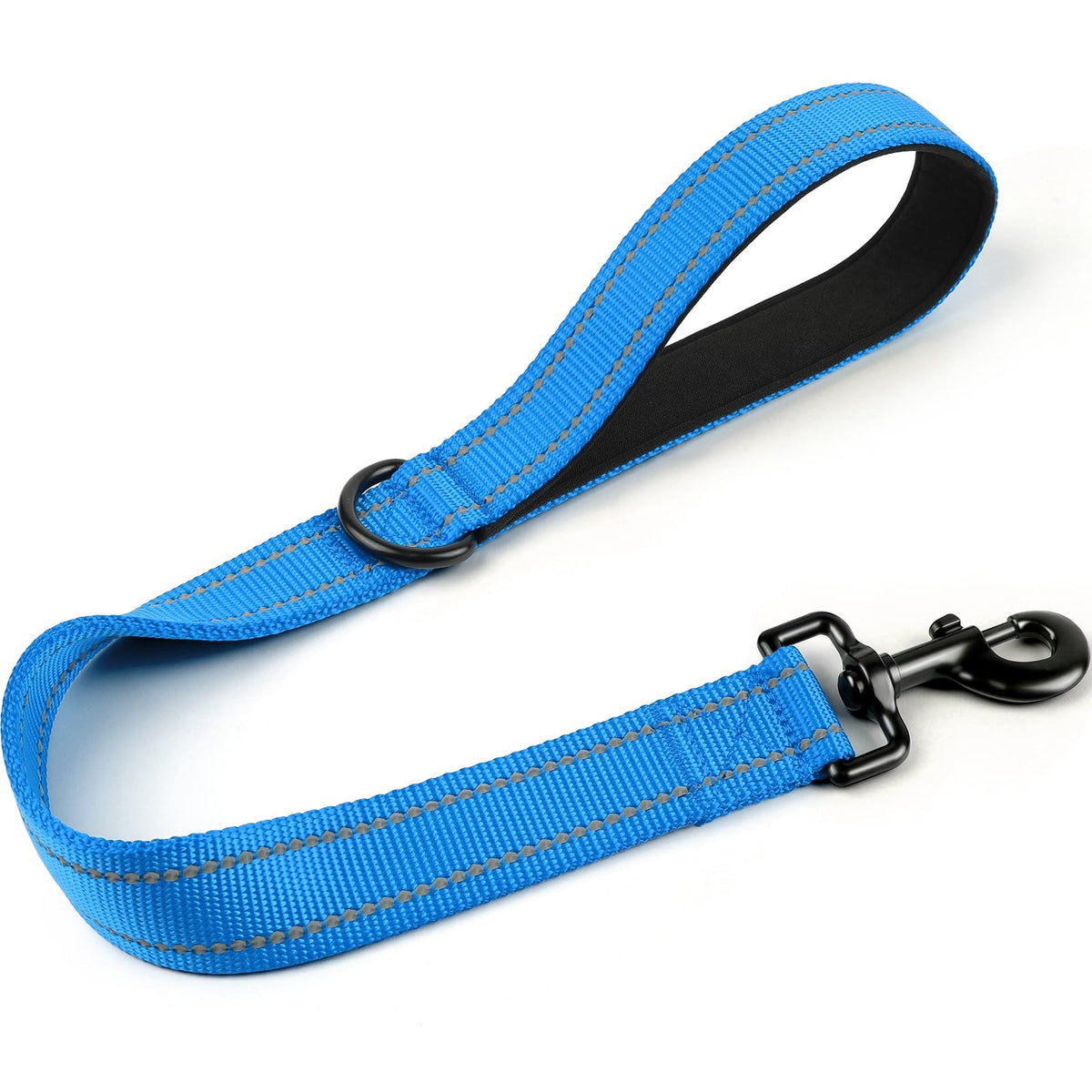Joytale Short Dog Leash for Close Control & Training, 18", Black