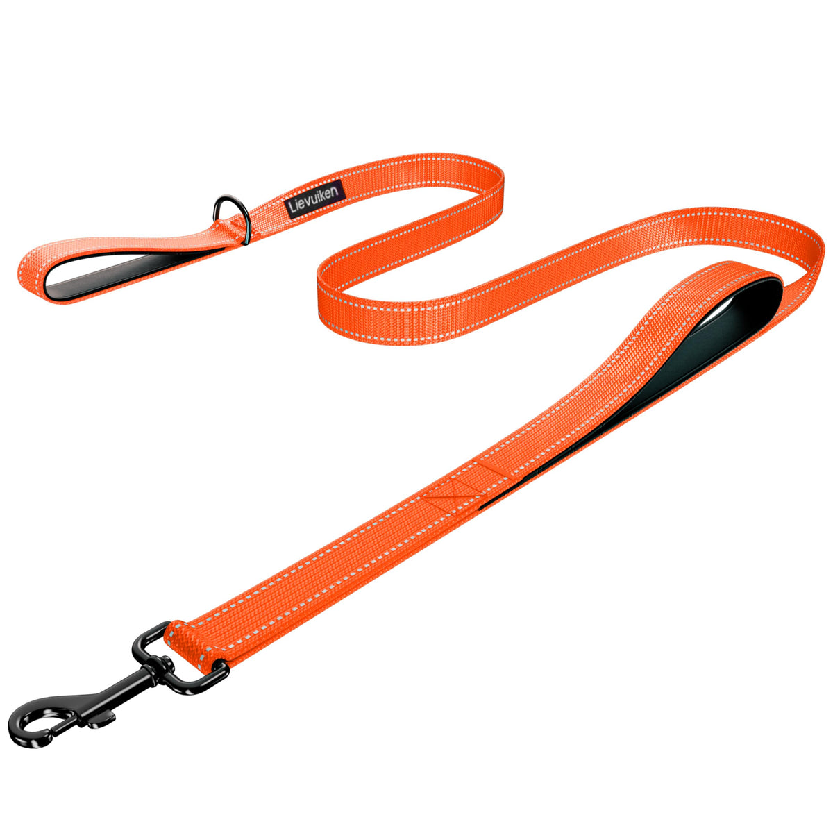 Dog Leash 4ft Long,Double Handle Dog Leash for Control Training