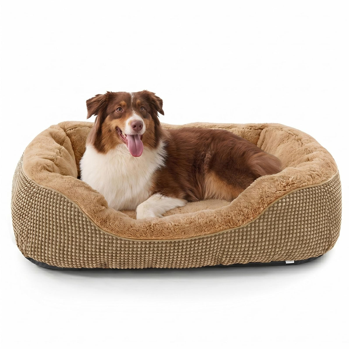 INVENHO Small Dog Bed for Small Dogs, Cat Beds for Indoor Cats Washable, Orthopedic Dog Bed, Warming Soft Calming Sleeping Puppy Bed Durable Pet Bed with Anti-Slip Bottom S(20"x19"x6")