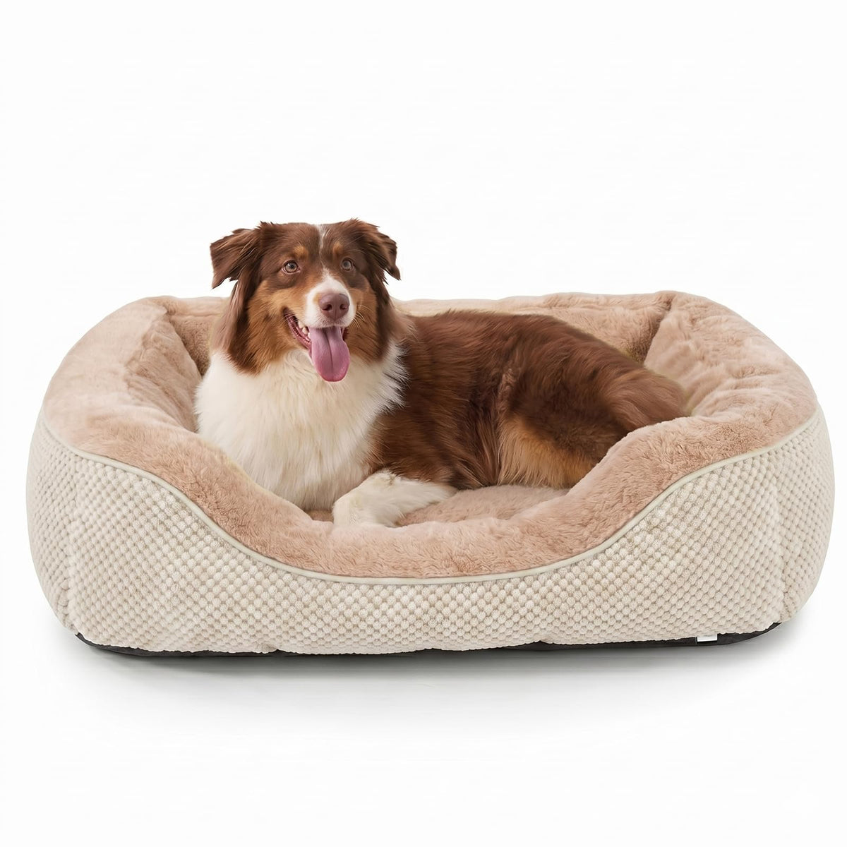 INVENHO Small Dog Bed for Small Dogs, Cat Beds for Indoor Cats Washable, Orthopedic Dog Bed, Warming Soft Calming Sleeping Puppy Bed Durable Pet Bed with Anti-Slip Bottom S(20"x19"x6")