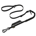 AUBELL Tactical Dog Leash Heavy Duty,4-6ft No Pull Bungee Leash,Pink