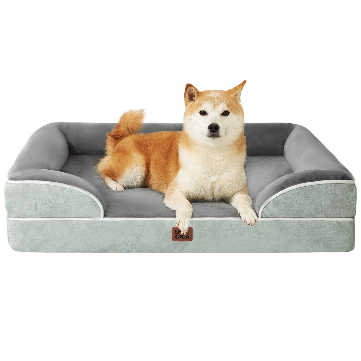 EHEYCIGA Orthopedic Extra Large Dog Bed, Waterproof Washable XL Pet Bed 44"