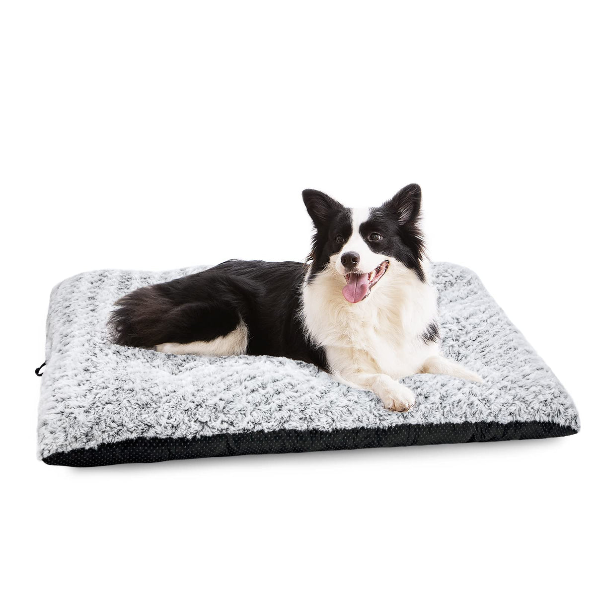 Dog Bed Kennel Pad Washable Anti-Slip Crate Mat for Small Dogs and Cats (24-inch)
