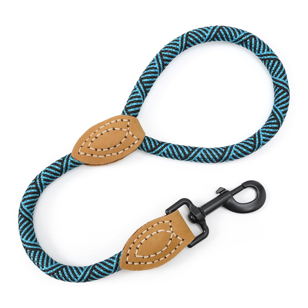 Mile High Life Dog Leash with Genuine Leather-Wrapped Ends, 4/5/6FT