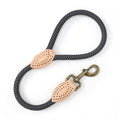Mile High Life Dog Leash with Genuine Leather-Wrapped Ends, 4/5/6FT