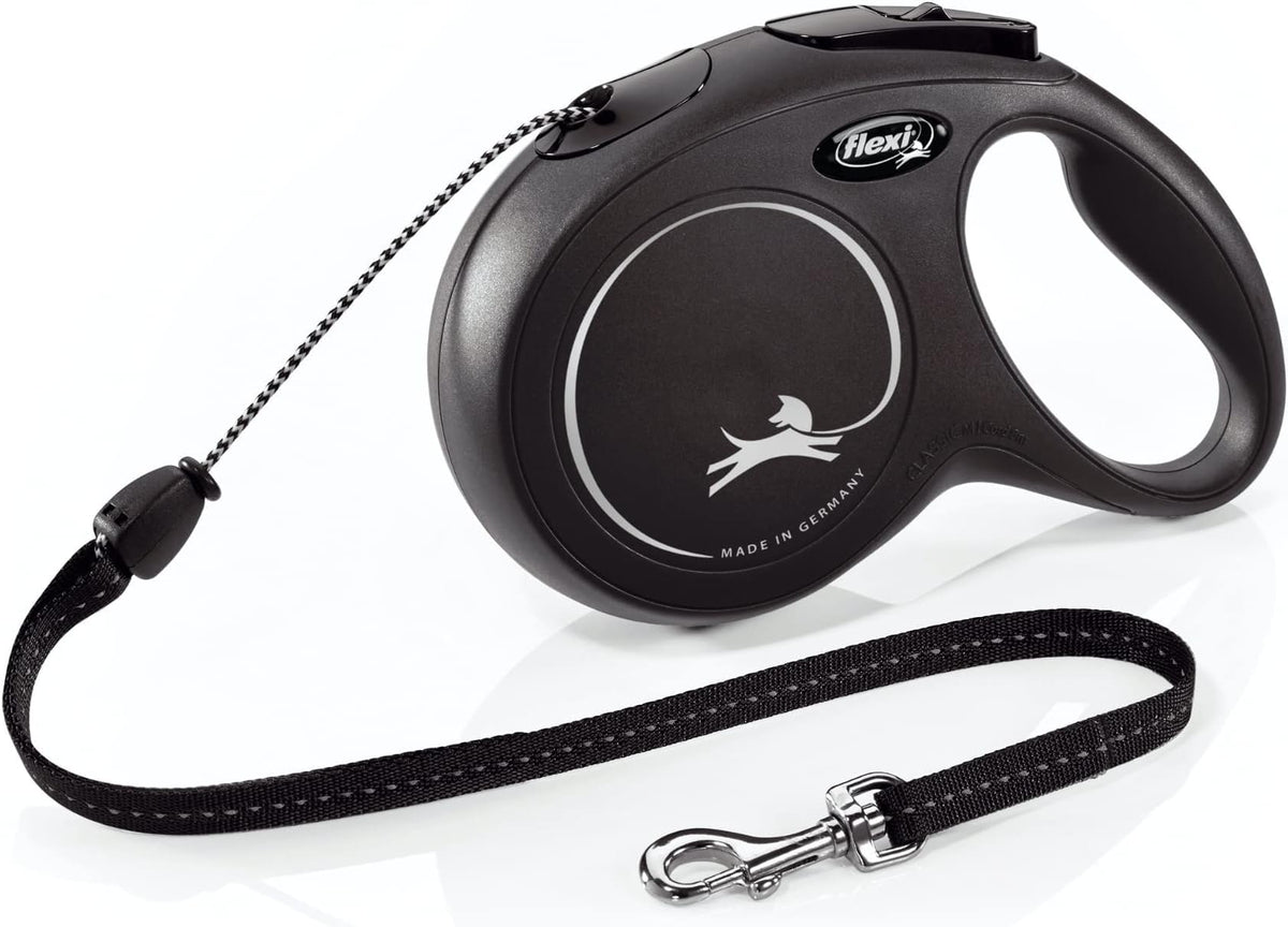 FLEXI® Classic Cord Retractable Dog Leash, Small, 16 ft - Pink