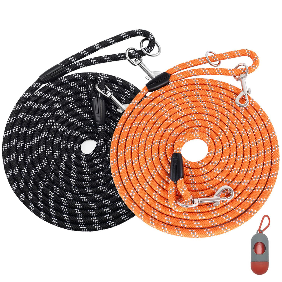Long Dog Leash for Training 10FT/16FT/20FT/30FT/50FT/100FT, Reflective Tie Out, Heavy Duty Dog Lead for Large, Medium & Small Dogs - Outside Walking, Playing, Camping, Yard