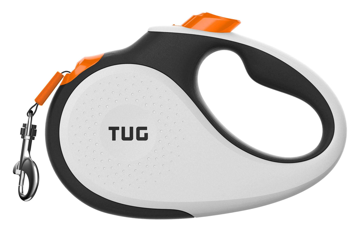 TUG Original Retractable Dog Leash, 16 ft (Medium, Green)