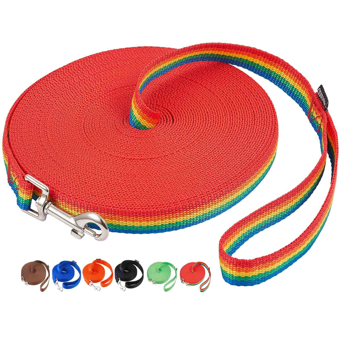 Long Dog Leashes for Training 15/20/30/50/100FT Lead for Medium Small Dogs
