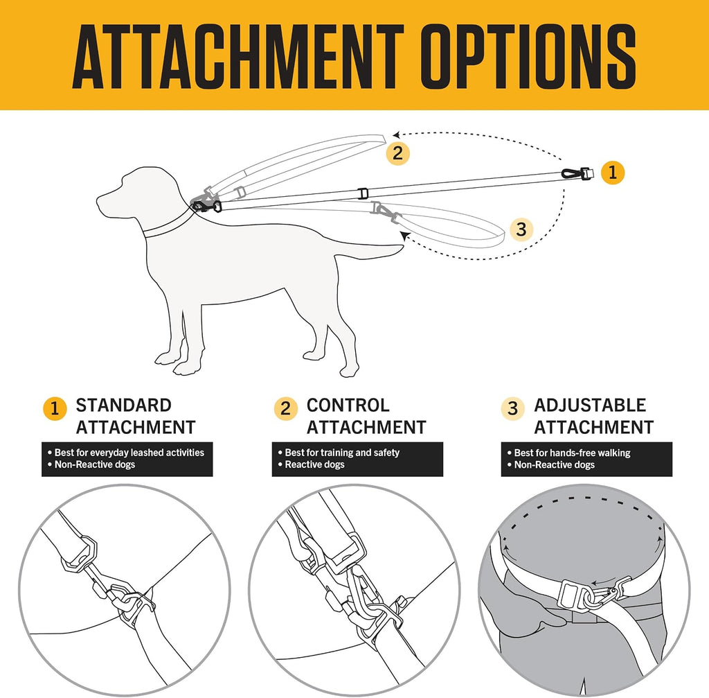 Carhartt Shock Absorbing Dog Leash Carhartt Brown