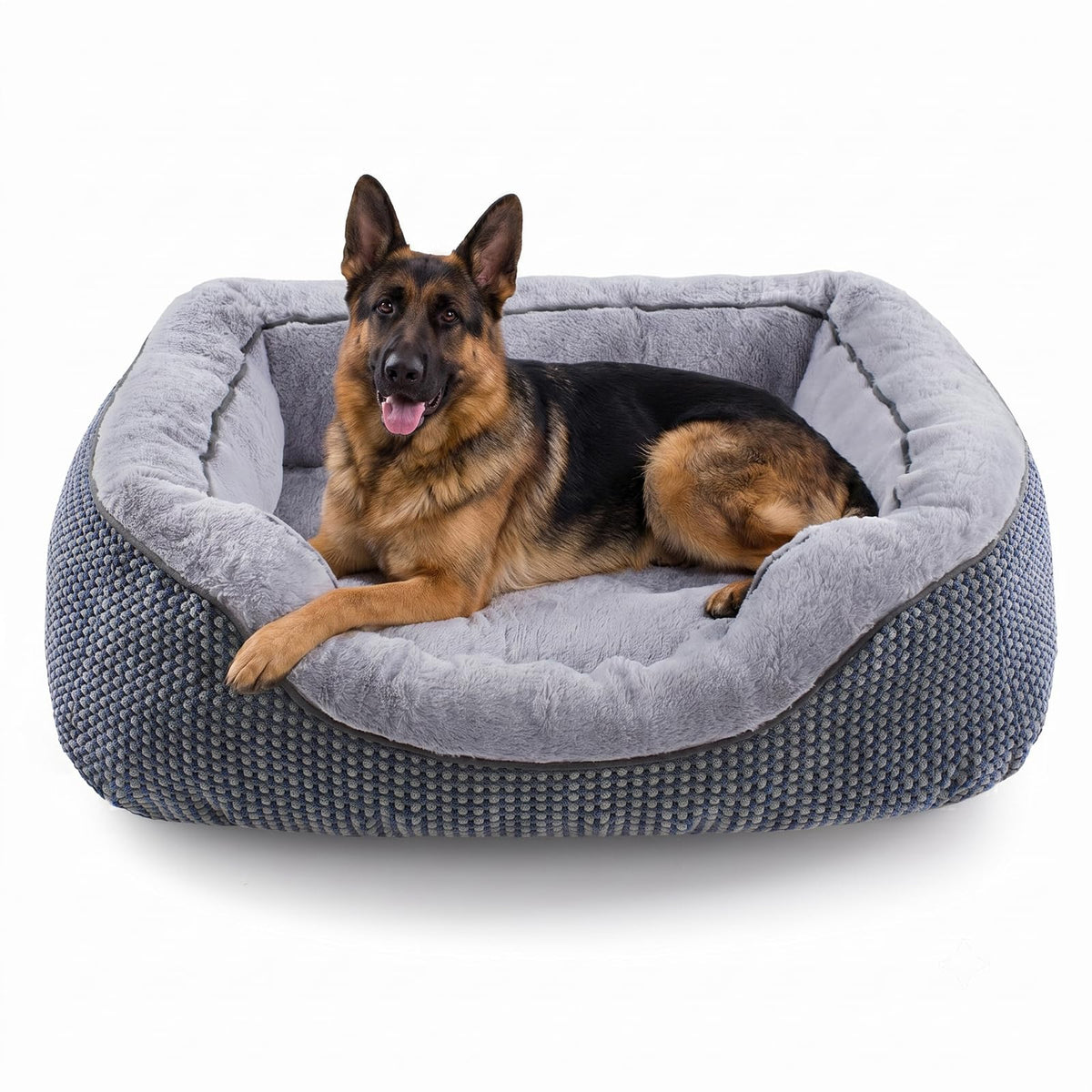 INVENHO Small Dog Bed for Small Dogs, Cat Beds for Indoor Cats Washable, Orthopedic Dog Bed, Warming Soft Calming Sleeping Puppy Bed Durable Pet Bed with Anti-Slip Bottom S(20"x19"x6")