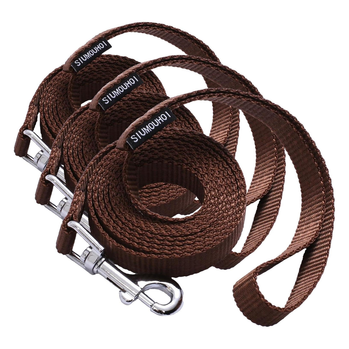 6 FT Puppy Leashes, Strong Traditional Style Leash with Easy to Use Collar Hook,Dog Lead Great for Small and Medium and Large Dog (Mint Blue, 5/8 in x 6 ft)