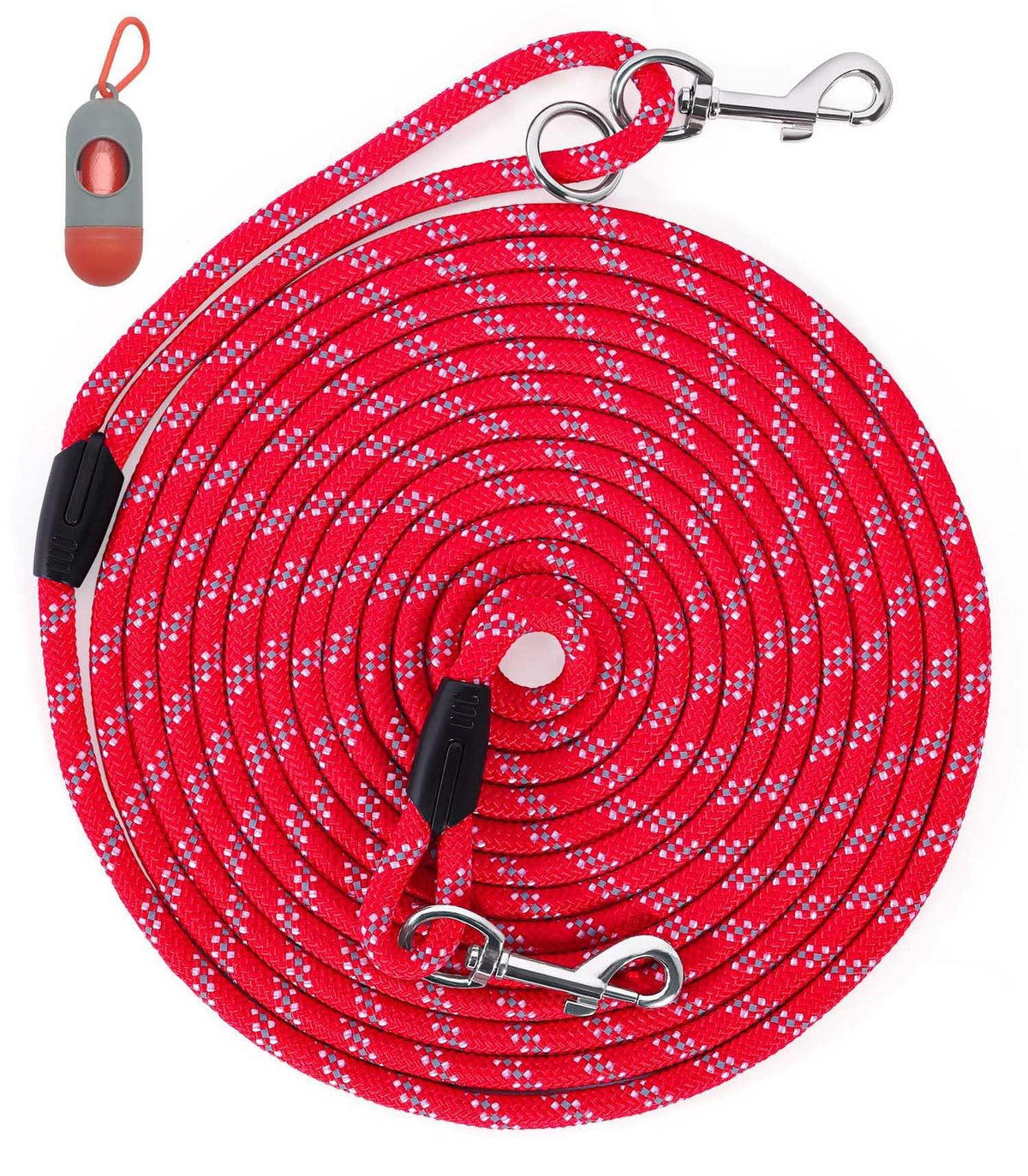 Long Dog Leash for Training 10FT/16FT/20FT/30FT/50FT/100FT, Reflective Tie Out, Heavy Duty Dog Lead for Large, Medium & Small Dogs - Outside Walking, Playing, Camping, Yard