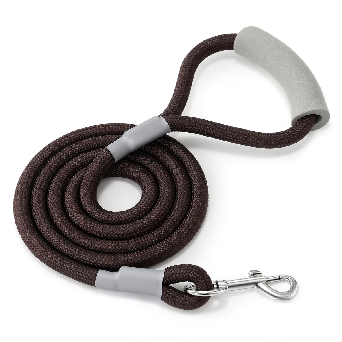 Mile High Life Dog Leash, 6FT x 1/2IN Blue, with Padded Handle