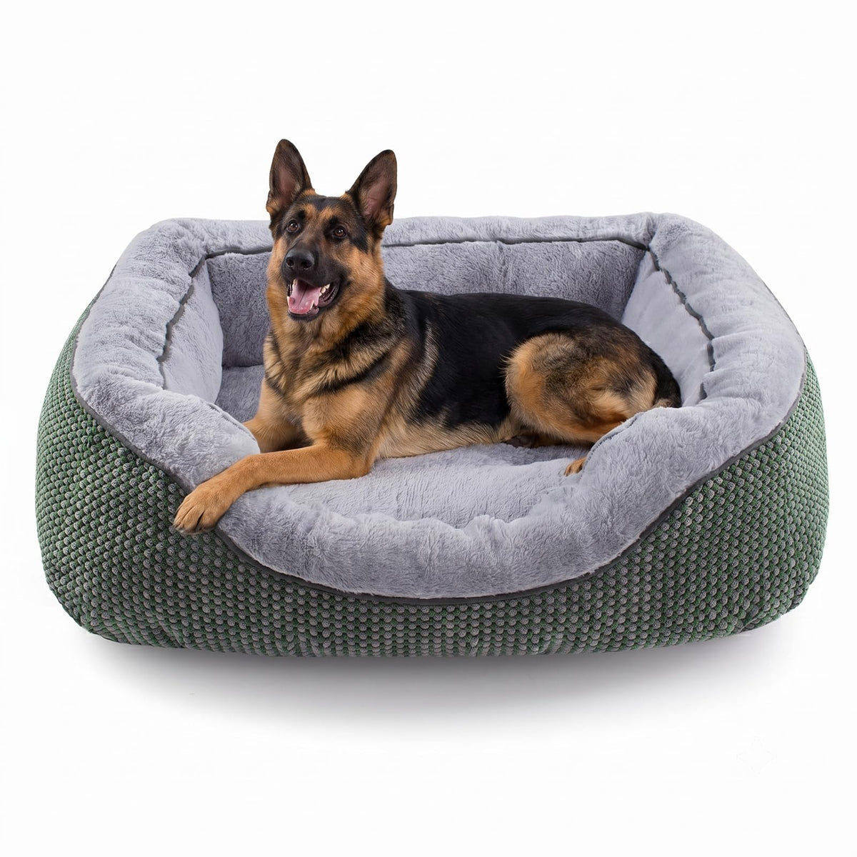 INVENHO Small Dog Bed for Small Dogs, Cat Beds for Indoor Cats Washable, Orthopedic Dog Bed, Warming Soft Calming Sleeping Puppy Bed Durable Pet Bed with Anti-Slip Bottom S(20"x19"x6")