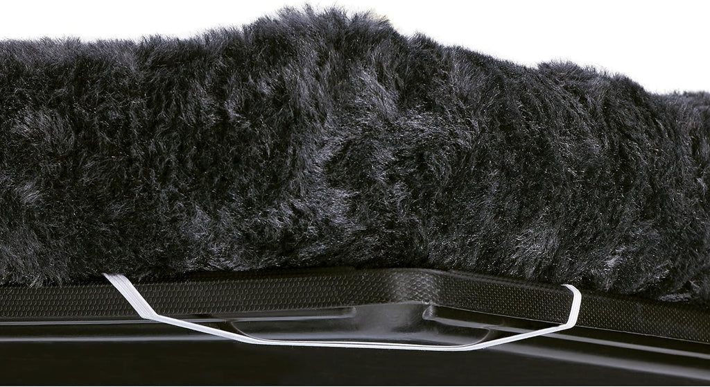QuietTime by MidWest 24" Dog Crate Bolster Bed, Gray, Small Breeds