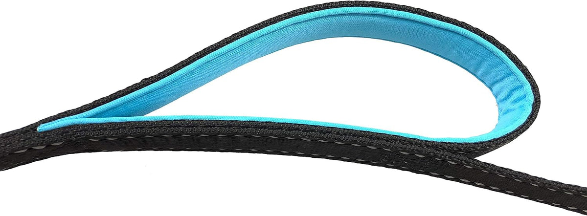 Primal Pet Gear Dog Leash 6ft Long,Traffic Padded Two Handle,Heavy Duty,Reflective Double Handles Lead for Control Safety Training,Leashes for Large Dogs or Medium Dogs,Dual Handles Leads(Black)