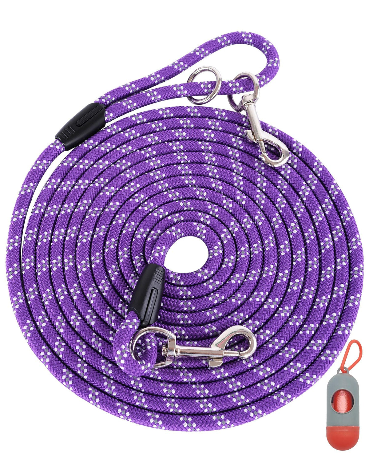Long Dog Leash for Training 10FT/16FT/20FT/30FT/50FT/100FT, Reflective Tie Out, Heavy Duty Dog Lead for Large, Medium & Small Dogs - Outside Walking, Playing, Camping, Yard