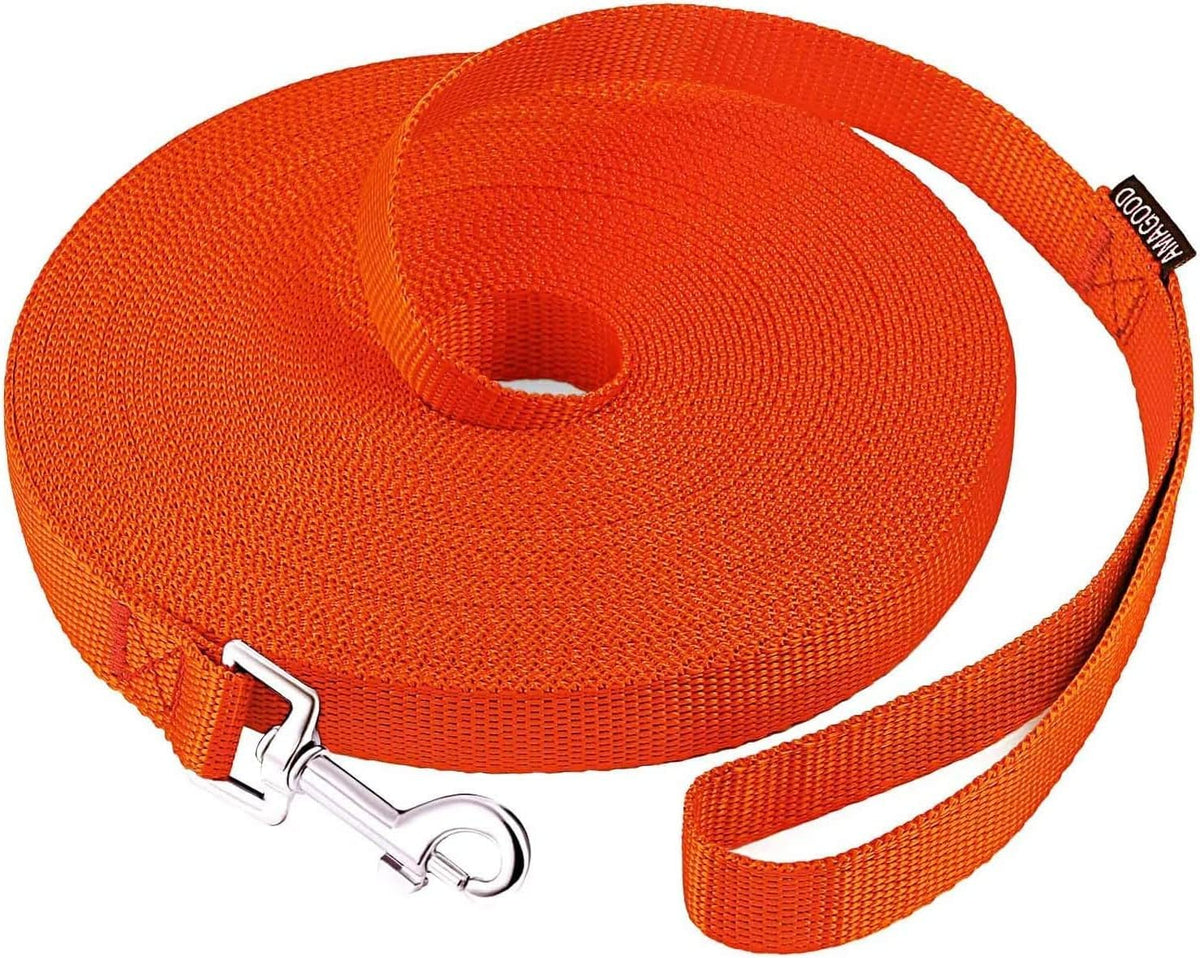 Long Dog Leashes for Training 15/20/30/50/100FT Lead for Medium Small Dogs