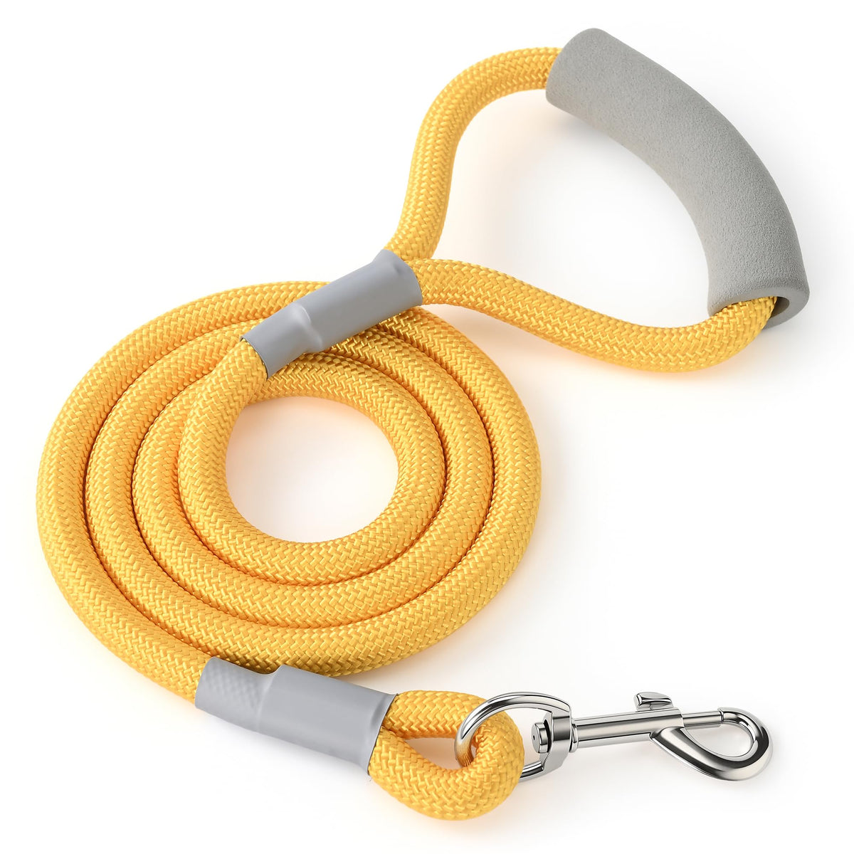 Mile High Life Dog Leash, 6FT x 1/2IN Blue, with Padded Handle