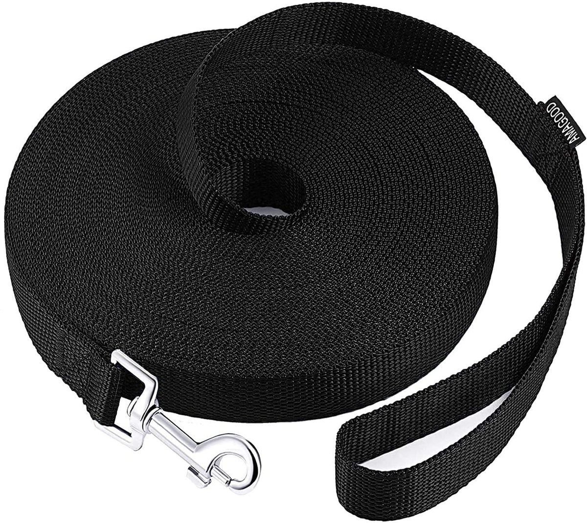 Long Dog Leashes for Training 15/20/30/50/100FT Lead for Medium Small Dogs
