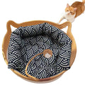 Instinct Basket, Stimuli Handwoven Cat Basket for Cats, Large