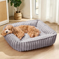 Small Dog Bed Calming Cat Bed for Indoor Cats 20’’x16’’Sage Grey