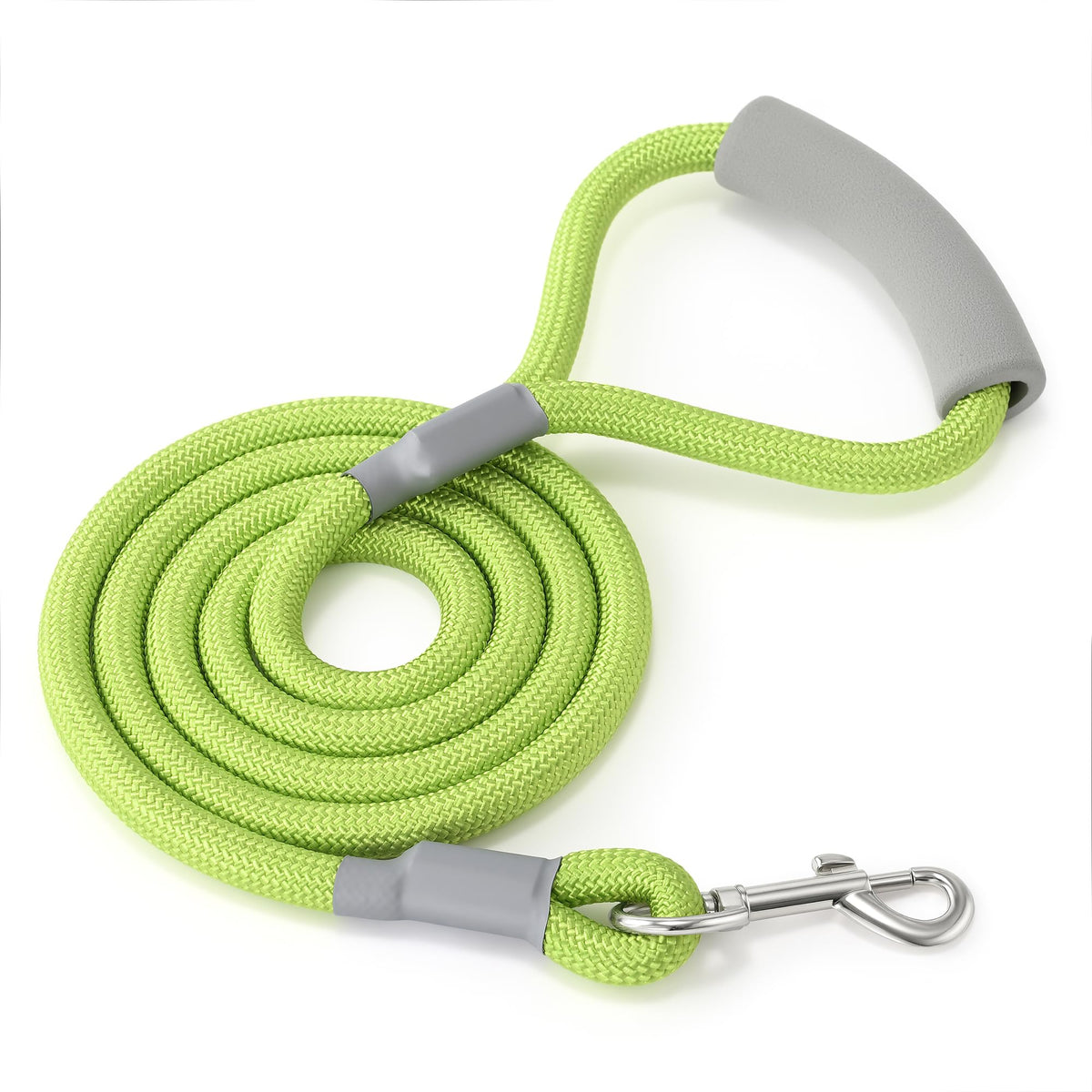 Mile High Life Dog Leash, 6FT x 1/2IN Blue, with Padded Handle