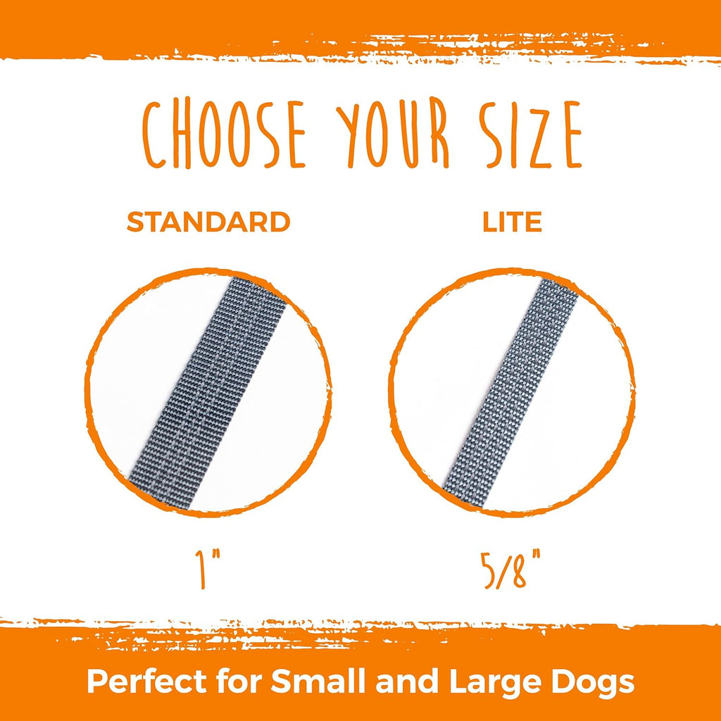 Mighty Paw Double Dog Leash - Double Leash for Two Dogs No Tangle Design. Split Lead for 2 Pets. Adjustable to Fit All Sized Breeds. Reflective Dual Pet Lead Splitter for People with 2 Pups