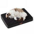 Bedsure Washable Dog Beds Large Sized Dog with Comfy Sherpa, 36x27in Grey