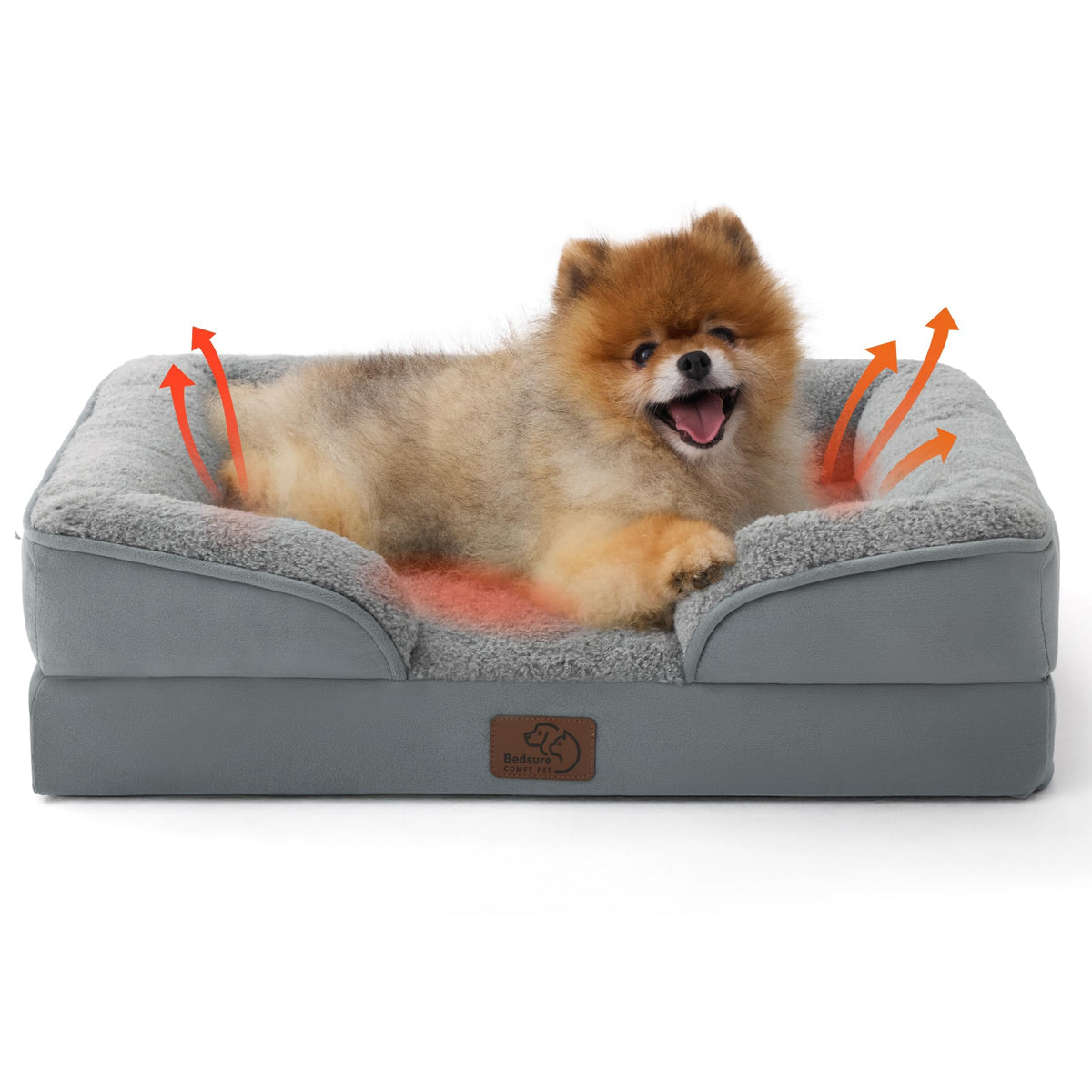 Bedsure Orthopedic Dog Beds for Medium Dogs Washable Original Design