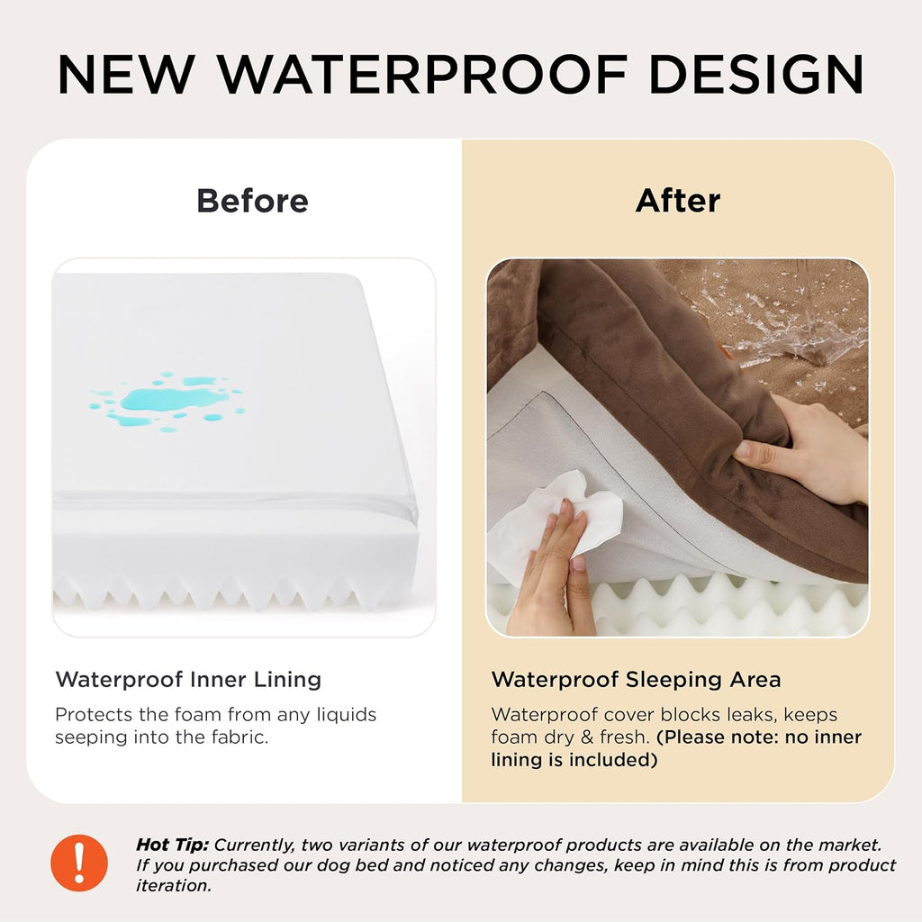 Bedsure Orthopedic Dog Beds for Medium Dogs Washable Original Design