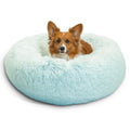 Best Friends by Sheri Original Calming Donut Dog Bed, Oyster, Small, 23"