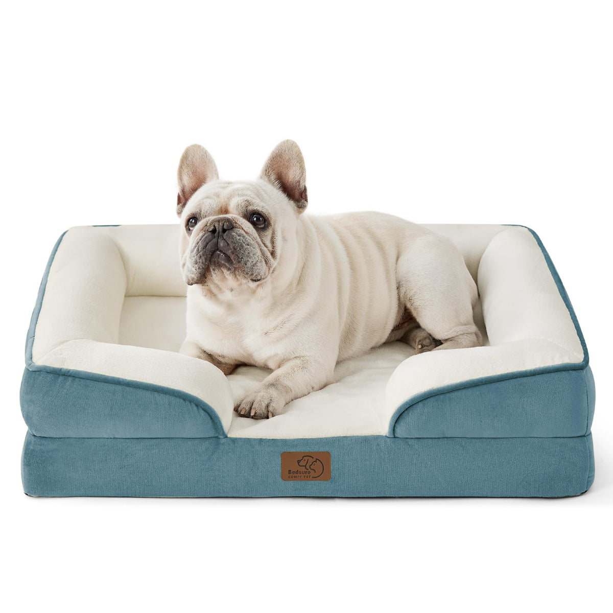 Bedsure Orthopedic Dog Bed Medium Washable Original Design, 28" Grey